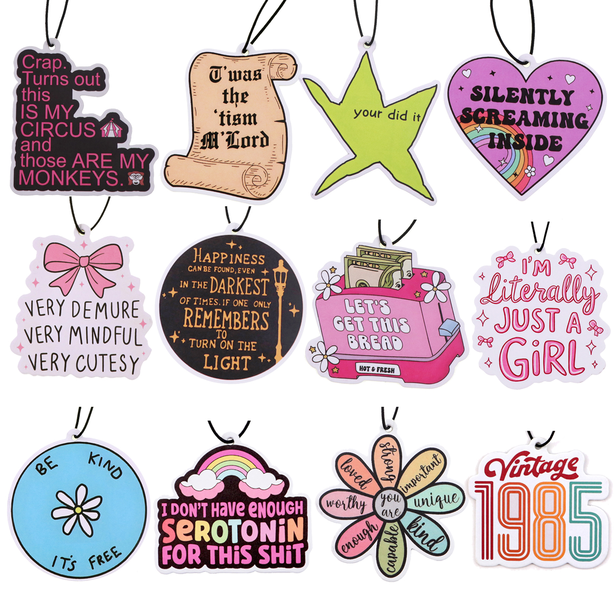 Fragrance Quotes - Quote Phrase Word Fragrant Paper Auto