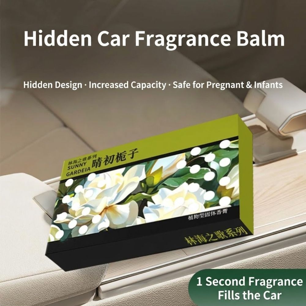 Hidden Car Solid Fragrance Col - Perfume Gardenia Fragrance recensione e prezzo
