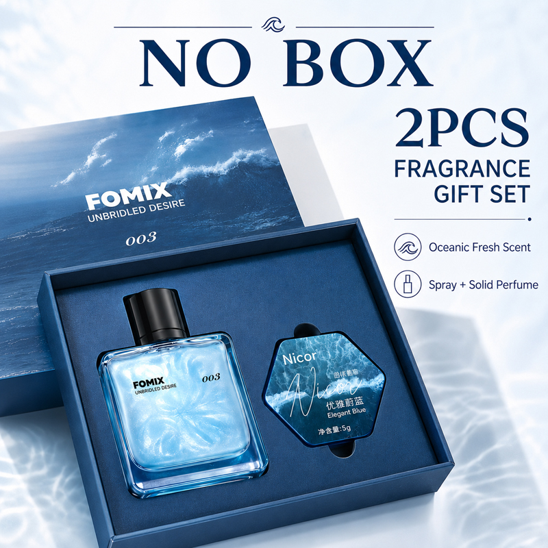 2PCS Men's Perfume Gift Set Oc - Cologne Solid Balm recensione e prezzo