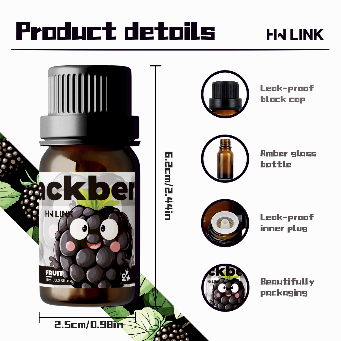 Blackberry Essential Oil Black - Perfume Villa Fragrance recensione e prezzo