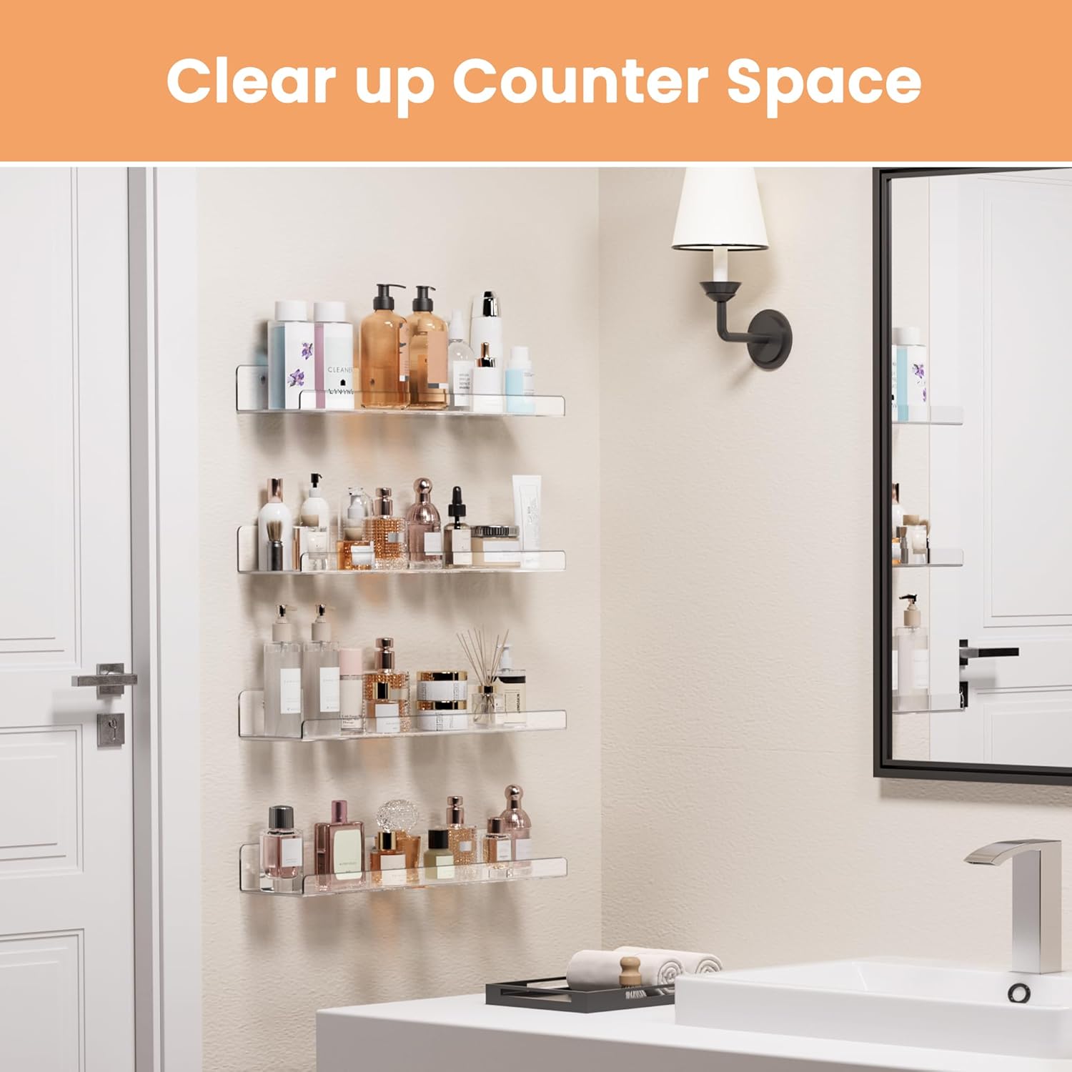 Acrylic Shelves for Bathroom S - Perfume Villa Fragrance recensione e prezzo