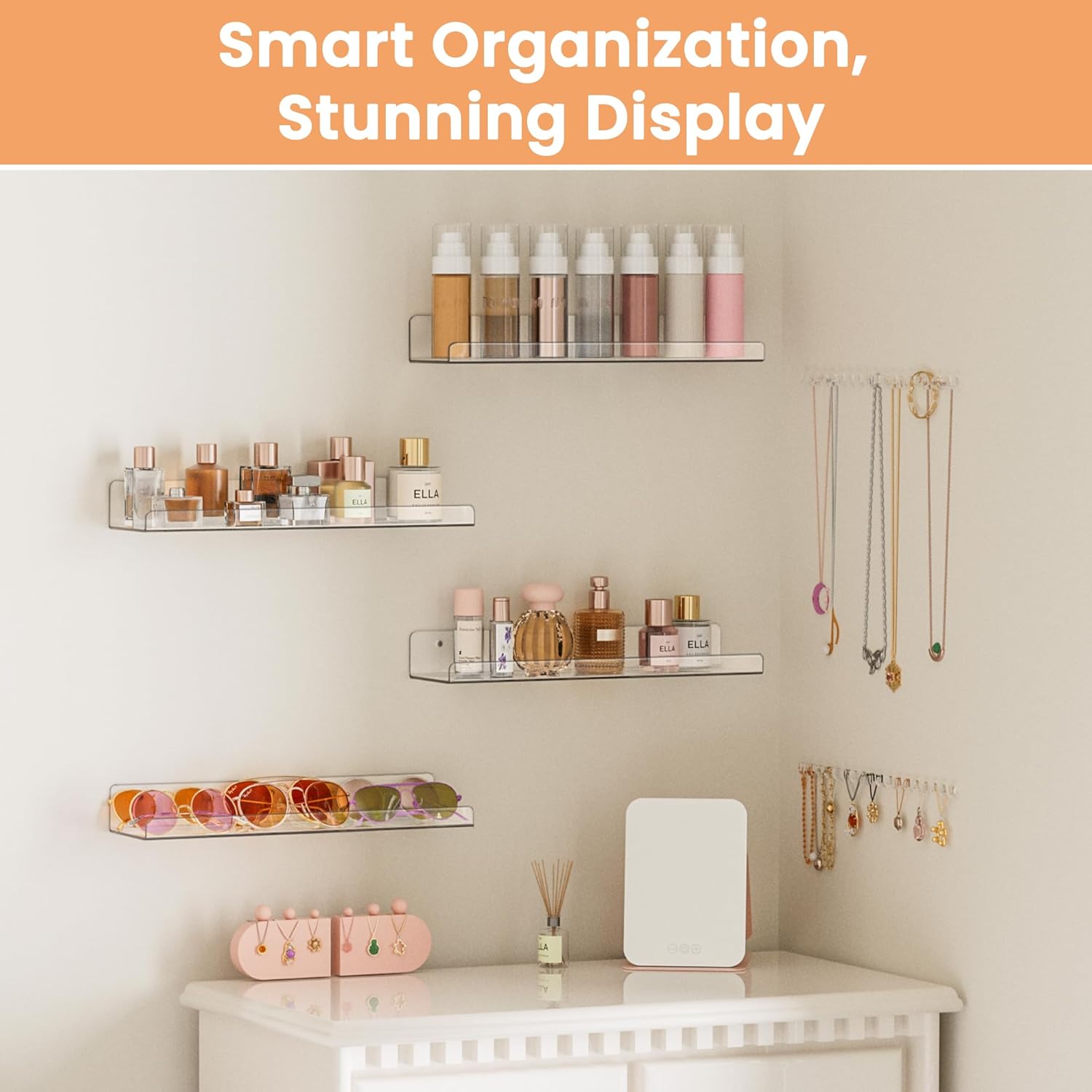 Acrylic Shelves for Bathroom S - Perfume Villa Fragrance recensione e prezzo
