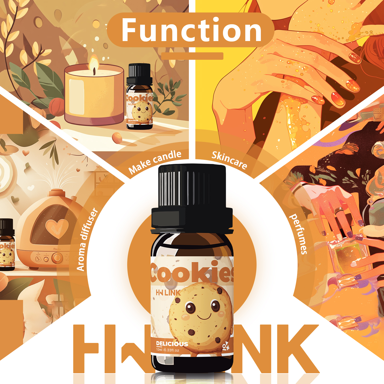 10ml Cookies Essential Oils Pe - Perfume Fragrance Oil recensione e prezzo