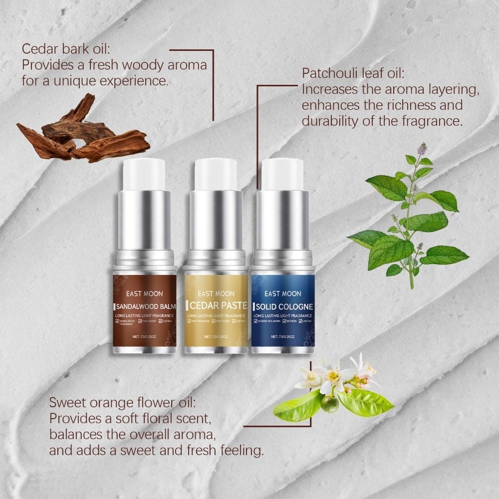 Natural EAST MOON Solid Perfum - Cologne Solid Balm recensione e prezzo