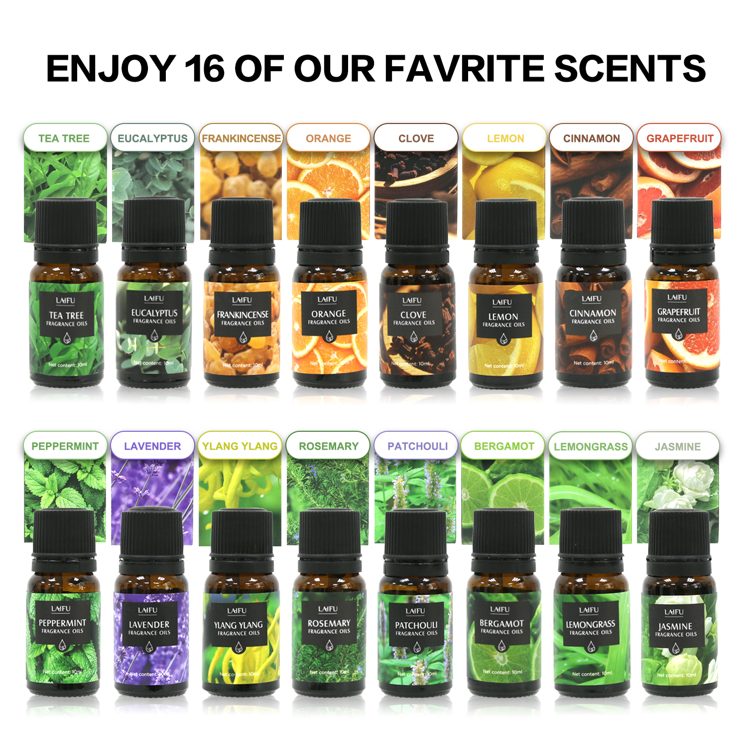 16x10ml Essential Oils Set for - Perfume Villa Fragrance recensione e prezzo