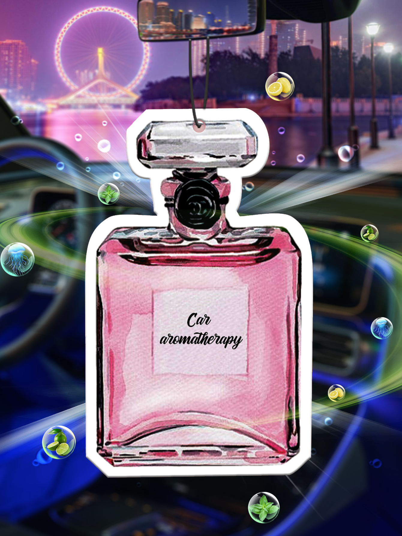 Car Aromatherapy Perfume Air F - Perfume Gardenia Fragrance recensione e prezzo