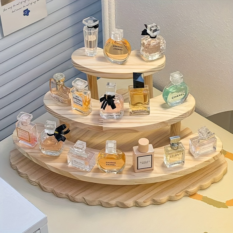 3 Tier Wooden Display Riser St - Perfume Villa Fragrance recensione e prezzo