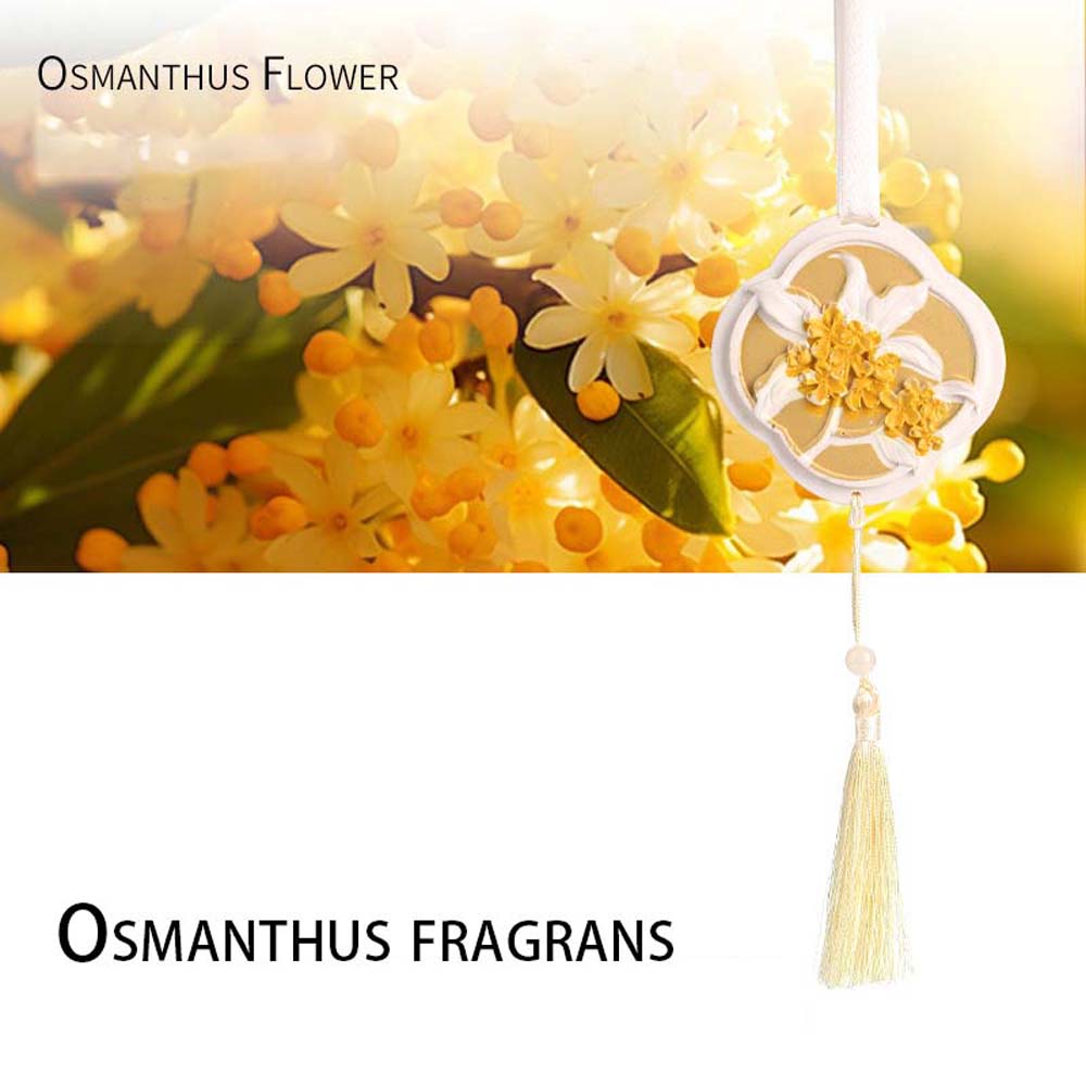 Car fragrance pendant Osmanthu - Perfume Gardenia Fragrance recensione e prezzo