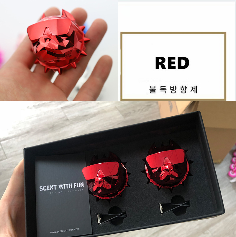 2Pcs Bulldog Car Perfume  Frag - Fragrance Perfume Box recensione e prezzo