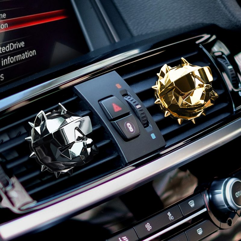 2Pcs Bulldog Car Perfume  Frag - Fragrance Perfume Box recensione e prezzo