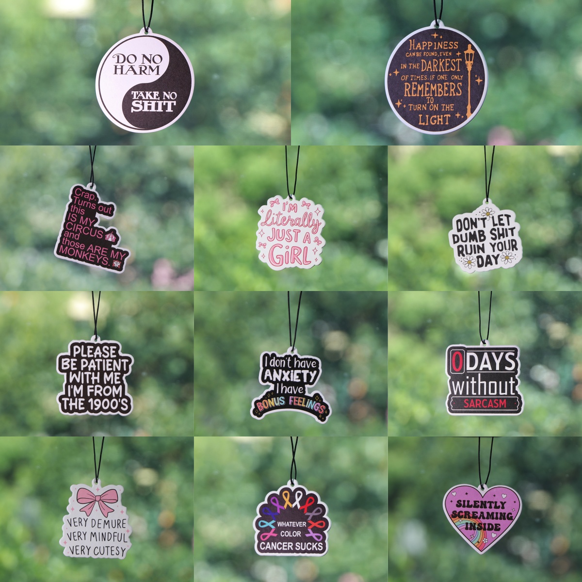 Pink Love Bow Quotes Car Aroma - Fragrance Quotes recensione e prezzo
