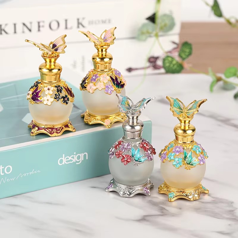 15ml Metal Butterfly Refillabl - Perfume Fragrance Attar recensione e prezzo