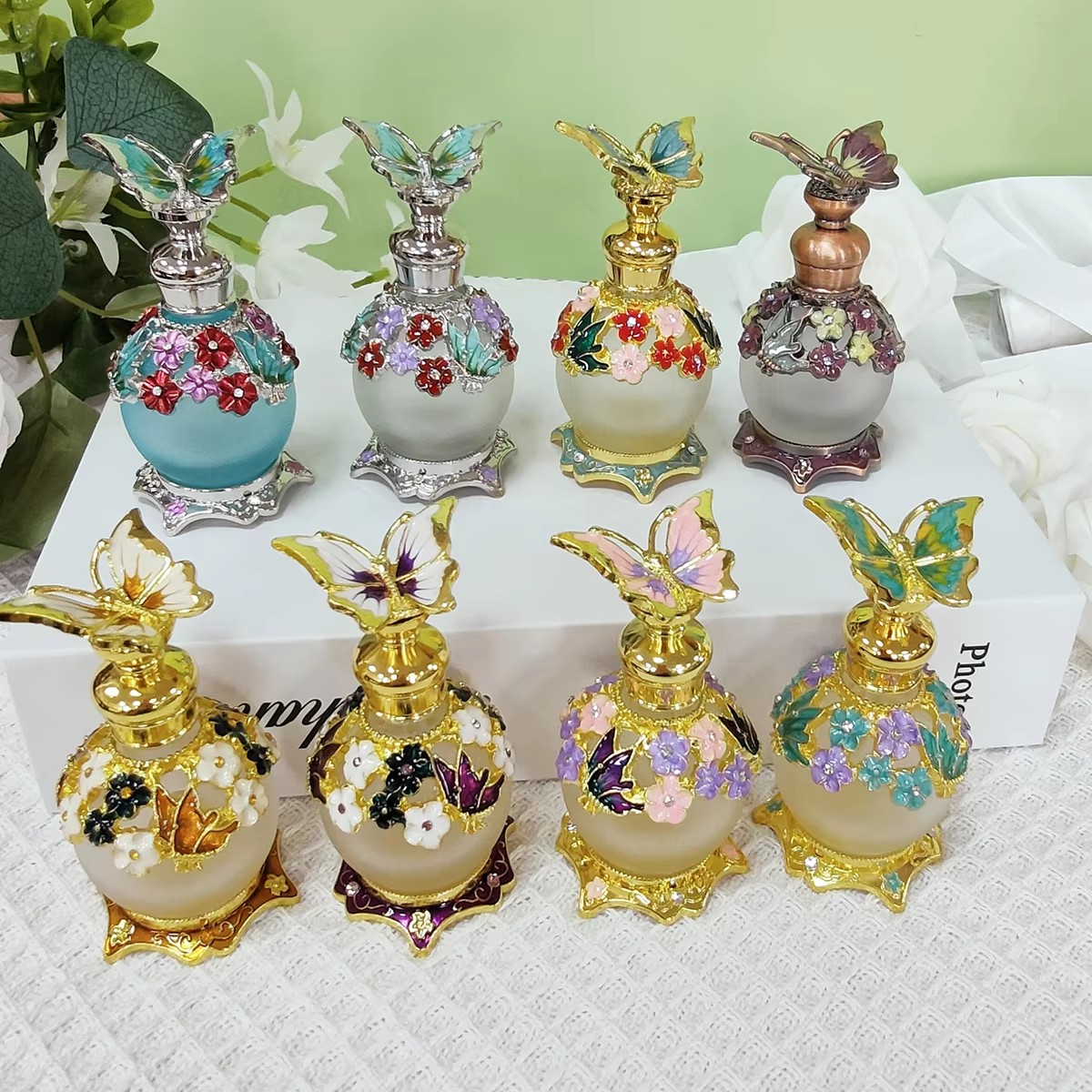 15ml Metal Butterfly Refillabl - Perfume Fragrance Attar recensione e prezzo