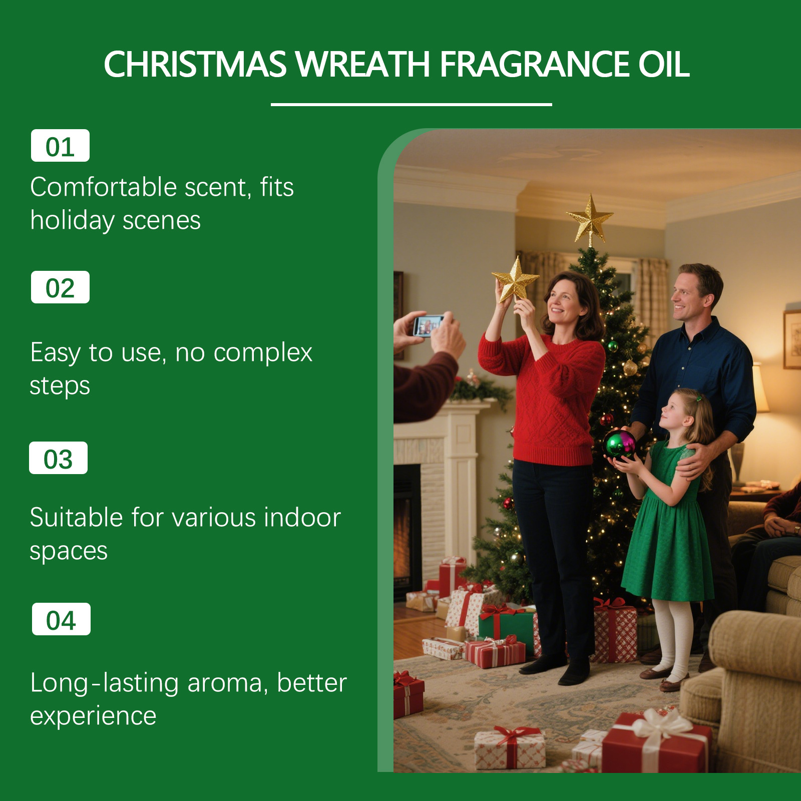 Eelhoe Christmas Warm Aromathe - Perfume Fragrance Essential Oil recensione e prezzo