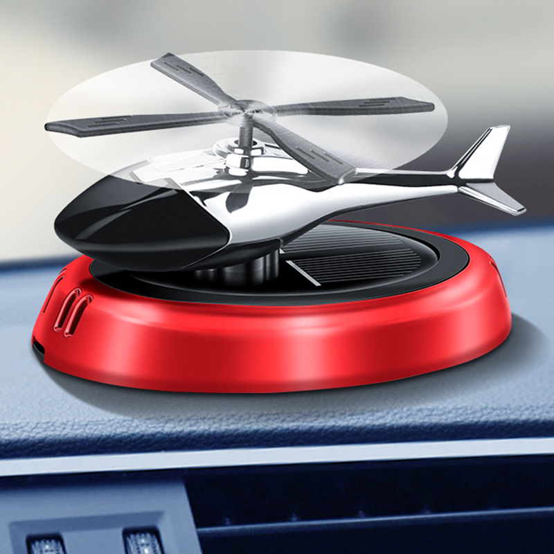 Helicopter Solar Rotating Car  - Perfume Gardenia Fragrance recensione e prezzo