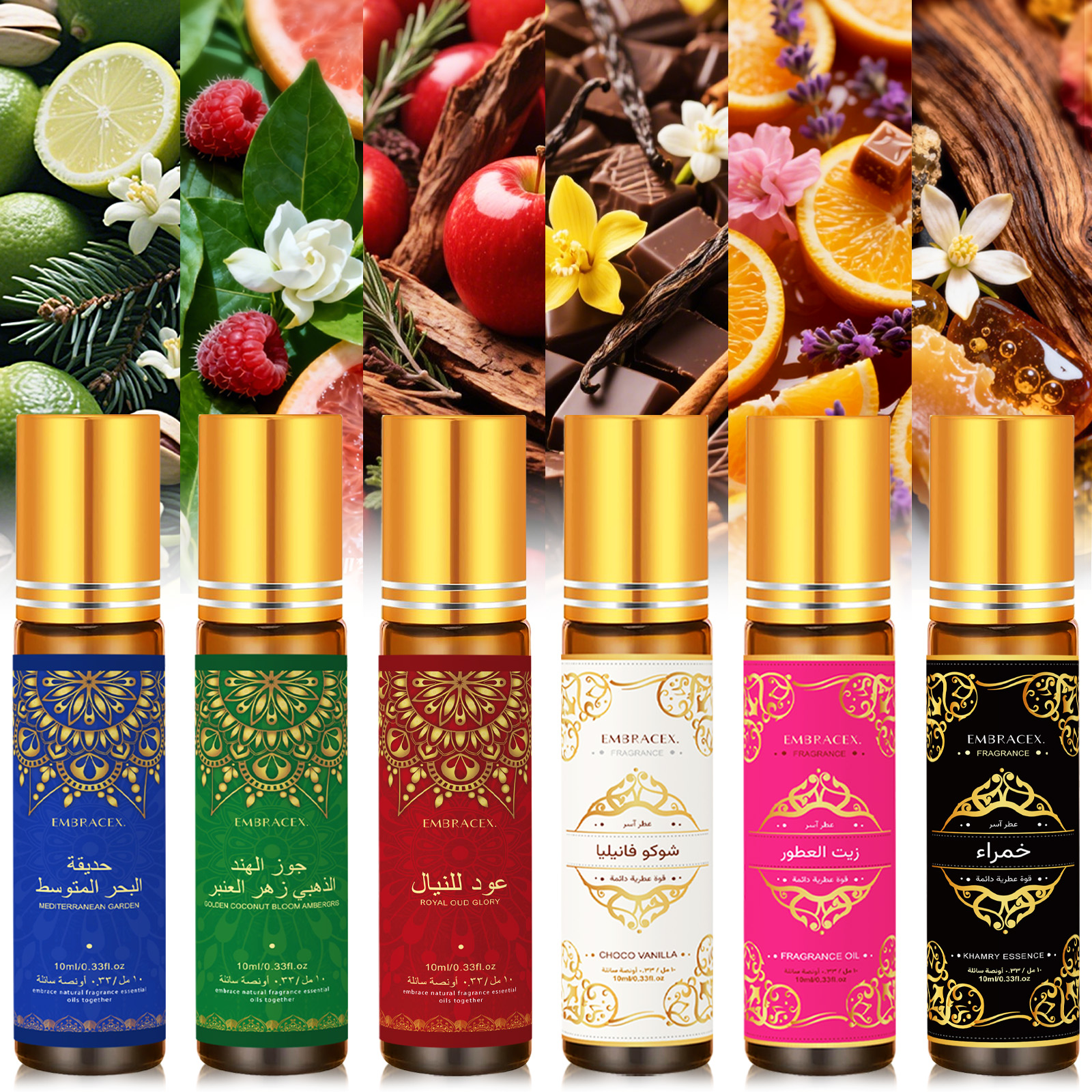 8PC/1PC 10ml Roller Essential  - Perfume Fragrance Oil recensione e prezzo