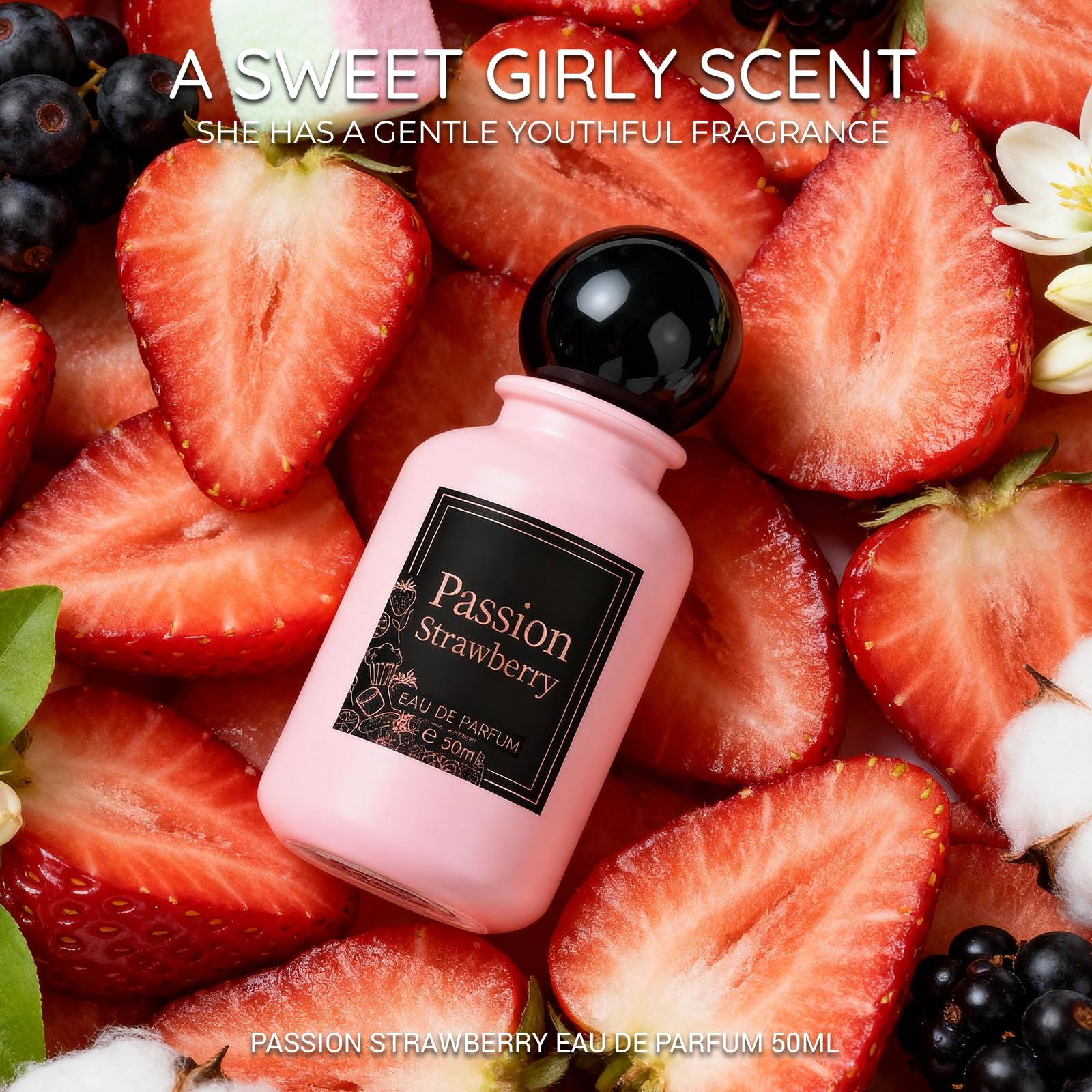 Passion Strawberry Eau De Parf - Perfume Fragrance Bottle recensione e prezzo